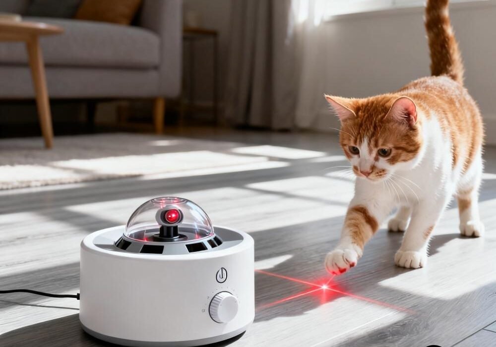 automatic laser cat toy