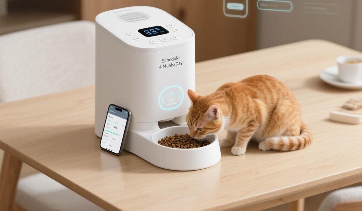 automatic pet feeder