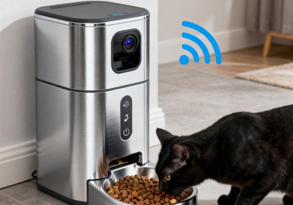 best pet feeder with camera