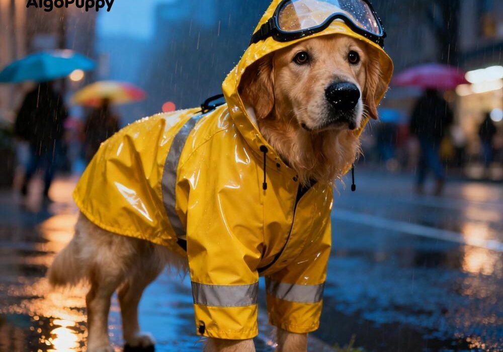 dog raincoat
