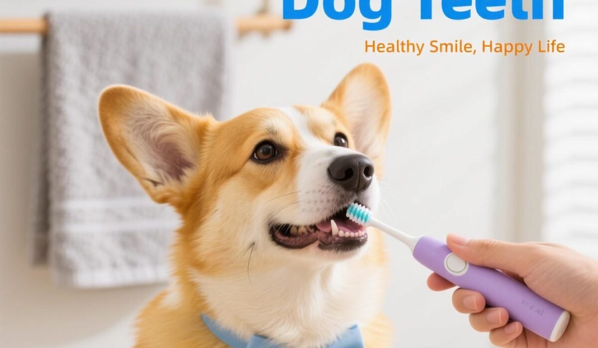 how to brush dog teeth