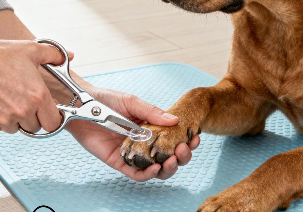 how to trim dog nails