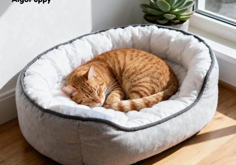 orthopedic cat bed for older cats
