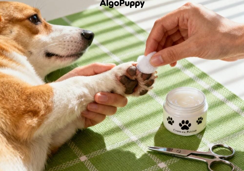 dog paw care