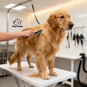 golden retriever grooming