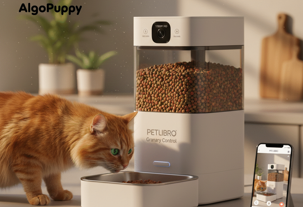 PETLIBRO Granary Control smart feeder with 1080P camera and app monitoring long-term review