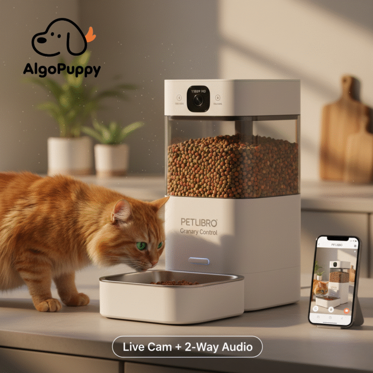 PETLIBRO Granary Control smart feeder with 1080P camera and app monitoring long-term review