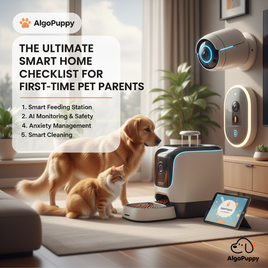 Comprehensive smart home checklist for first-time dog and cat parents